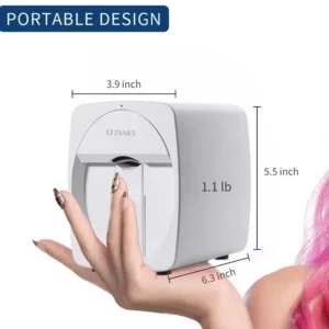Smart Nail Printer Portable 3D Mobile Nail Painting Machine 2400 DPI Printing Resolution WiFi/DIY Support for Home Beauty Salon - Image 8