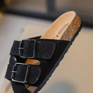 2025 New Summer Fashion Children Cork Sandals Girls Slippers Children's Slippers Cork Boys Sandals Slippers Kids Shoes for Girl - Image 3