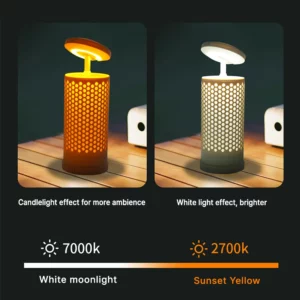Outdoor Telescopic Camping Lamp Rechargeable Fishing Lantern Dimming Night Atmosphere Light Emergency Table Lamp BBQ - Image 5