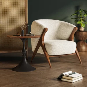 Reading Velvet Modern Chair Table Set Luxury Italian Design Hotel Armchair Bedroom Balcony Accent Sillas Nordic Furniture - Image 4