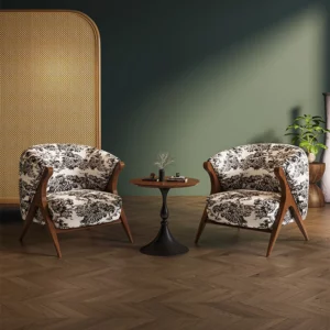 Reading Velvet Modern Chair Table Set Luxury Italian Design Hotel Armchair Bedroom Balcony Accent Sillas Nordic Furniture - Image 2