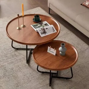Nordic Luxury Simple Modern Design Multi-Functional Coffee Table for Small Apartment Wooden Furniture for Tea & Living Room Use - Image 6