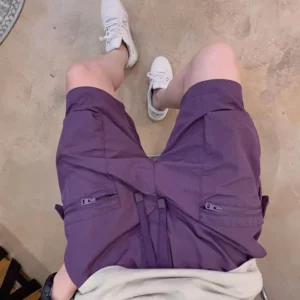 Men's Summer Casual Shorts Men Lightweight Cargo Shorts Multi-pocket Quick Dry Outdoor Hiking Overalls Male Short Pants - Image 1