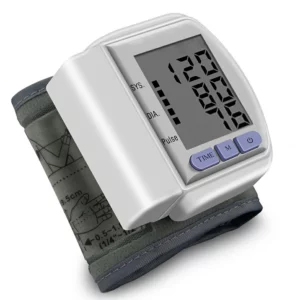 Medical Digital Wrist Blood Pressure Monitor Heart Rate Pulse Meter Measure Sphygmomanometer PR LCD Screen Portable Health Care - Image 4