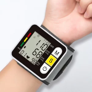 Medical Digital Wrist Blood Pressure Monitor Heart Rate Pulse Meter Measure Sphygmomanometer PR LCD Screen Portable Health Care - Image 3