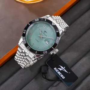 Quartz Watch Large Dial Luxury Business Date Stainless Steel Round Quartz Men Wristwatch Reloj Masculino for Daily Wear - Image 4