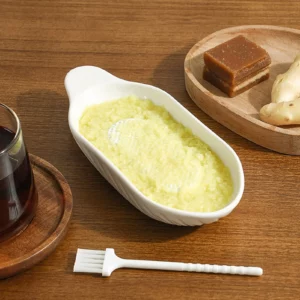 Ceramic Ginger Grater Plate for Grinding Wasabi Ginger Garlic Cheese Fruits Vegetables Ceramic Multipurpose Grinder Plate - Image 3