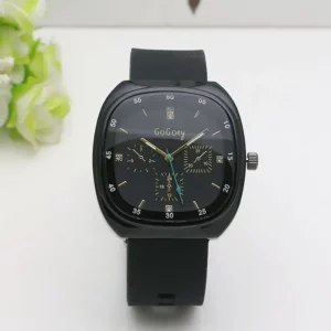 UTHAI CQ200 New Large Dial Imitation Needle Watch For Men Casual Fashionable Waterproof Silicone Strap Quartz Women's Watch - Image 6