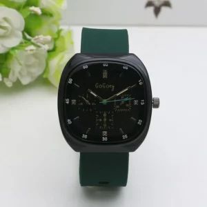 UTHAI CQ200 New Large Dial Imitation Needle Watch For Men Casual Fashionable Waterproof Silicone Strap Quartz Women's Watch - Image 5