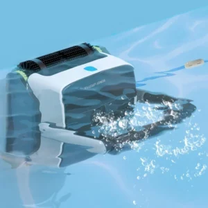 Robot Pool Cleaner Robotic Swimming Pools Automatic Vacuum High Suction Wash the Floor and Wall 15m Floating Cable Save Water - Image 2