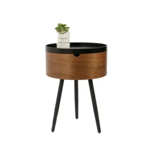 Italian minimalist round combination coffee table small apartment living room side table light luxury balcony coffee table - Image 4