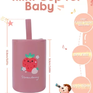 TYRY.HU Baby Cup Silicone Training Cup for Children Baby Sippy Cup for Beginners Practical Feeding and learning Kid Drink Cup - Image 4