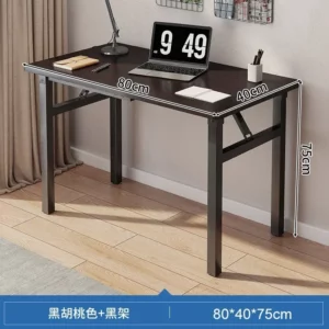 Home furnitureFoldable Computer Table Desktop Desk Home Desk Bedroom Rental House Small Table Simple Study Writing Desk - Image 6