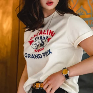 Maden Vintage Letters Printed Cotton T-shirt High Quality Short Sleeve Casual T shirts Female Christmas Graphic Tee Streetwear - Image 1