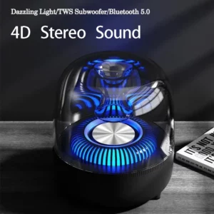 Multifunctional Bluetooth Speaker LED Light Home Theater HiFi Surround Sound Effect Sound Subwoofer TWS Portable Caixa De Som - Image 1