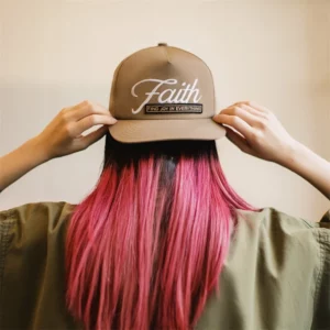 Maden Hip-Hop Embroidered Letter Baseball Cap Unisex Round Top Flat Brim Hat Casual Sun Hat for Streetwear and Vintage Style - Image 5