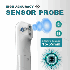 JUSTLANG Rechargeable Thermometer LED Forehead Digital Infrared Medical Thermometer Body Temperature Fever for Baby Adult - Image 6