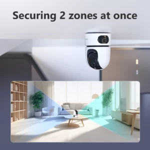 IMOU 360° PTZ Dual Lens IP Camera Human Pet Detection Security Camera Baby Monitor AI Color Night Vision Surveillance wifi Cam - Image 2