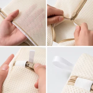 ​Foldable Laundry Bag Thick Washing Bag Underwear Organizer Basket Washing Machine Dirty Clothes Organizer Storage Wash Pouch - Image 5