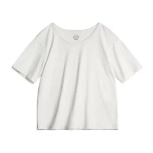 Maden New Casual Lightweight Short Sleeve T-Shirt Women's Summer Basic Crew Neck Tee Breathable Layering White Loose Fit Tops - Image 6