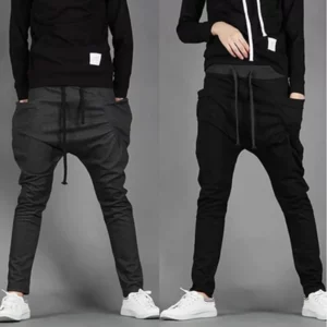 Men Joggers 2024 Big Pocket Hip Hop Trousers Men's Harem Pencil Pants Men's Jogger pants Sweatpants Men - Image 4