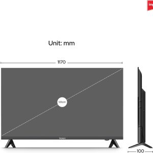 Impex 50" Full HD Smart Android QLED TV, 8GB ROM 1GB RAM, Quad-Core, Frameless, TV Casting, 2 HDMI, 2 USB, RJ45, 176° Viewing Angle, Smart Energy Saving, 2 Years Warranty, Gloria50Q - Image 2
