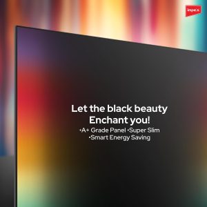 Impex 50" Full HD Smart Android QLED TV, 8GB ROM 1GB RAM, Quad-Core, Frameless, TV Casting, 2 HDMI, 2 USB, RJ45, 176° Viewing Angle, Smart Energy Saving, 2 Years Warranty, Gloria50Q - Image 3