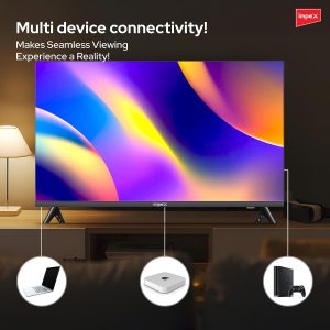 Impex 50" Full HD Smart Android QLED TV, 8GB ROM 1GB RAM, Quad-Core, Frameless, TV Casting, 2 HDMI, 2 USB, RJ45, 176° Viewing Angle, Smart Energy Saving, 2 Years Warranty, Gloria50Q - Image 4