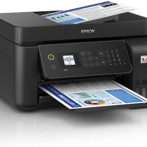 Epson EcoTank L5290 Office ink tank printer A4 colour 4 in 1 printer with ADF, Wi Fi and Smart Panel Connectivity and LCD screen, Black, Compact - Image 4