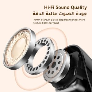 UGREEN Dots Wireless Earbuds, In Ear Headphones Wireless Bluetooth 32H Playtime for 1 Week Using, HiFi Sound & Big Bass, Bluetooth 6.0 Earphones, 2 Mic AI Clear Calls, Ultra Lightweight - Image 8